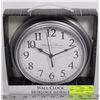Image 1 : HERALD AND BARNES WALL CLOCK NEW  SILVER FRAME