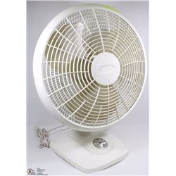LARGE WHITE FAN - 3-SPEED, QUIET