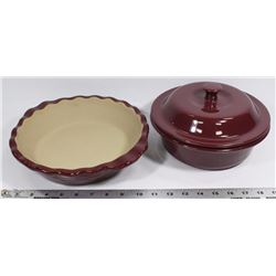 FLAT W/GENUINE PAMPERED CHEF 10"-PIE