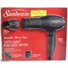 Image 1 : 191) SUNBEAM FULL-SIZE HAIR DRYER 1875 WATT NEW IN