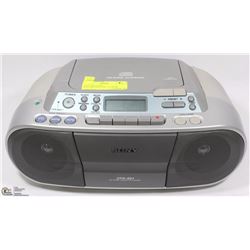 SONY PORTABLE ELECTRIC/BATTERY CD-R/RW