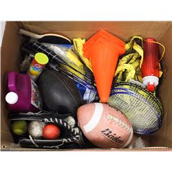 LARGE BOX OF SUMMER SPORT PLAYTIME