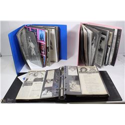 3 BINDERS OF THE LEGENDARY BARRY MANILOW