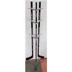 SHERWOOD HOCKEY STICK COAT RACK/HAT RACK
