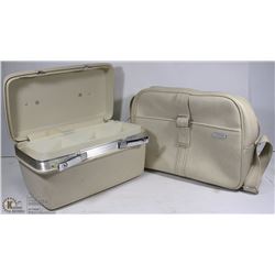 LOT OF VINTAGE OVERNIGHT BAGS