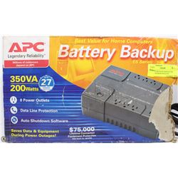 NEW APC BATTERY BACKUP ES SERIES 8 POWER OUTLETS