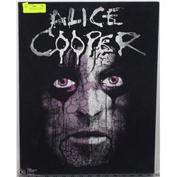VINTAGE CLOTH ALICE COOPER PICTURE