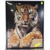 Image 1 : LARGE TIGER PICTURE FRAMED