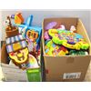 Image 1 : LOT OF 2 BOXES KID TOYS INCL SOME BIG BLOCKS,