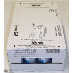 CASE OF 24 ENSURE VANILLA EXP. 2018