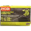 Image 1 : RYOBI 12 AMP ELECTRIC BLOWER TO VACUUM (UNUSED)