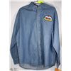 Image 1 : NEW MEN'S XL DENIM LONG SLEEVE SHIRT