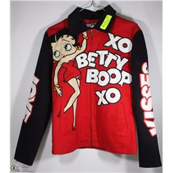 BRAND NEW JH DESIGN BETTY BOOP JEAN JACKET SIZE SM