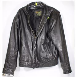 REED SPORTSWEAR LEATHER JACKET SIZE 42 MENS