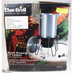CHAR-BROIL TURKEY FRY SET WITH MULTI-PURPOSE