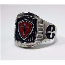 #19 - TEMPLAR KNIGHTS CRUSADER CROSS RING