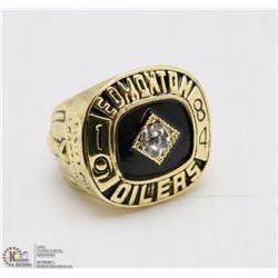 1984 EDMONTON OILERS STANLEY CUP RING REPLICA