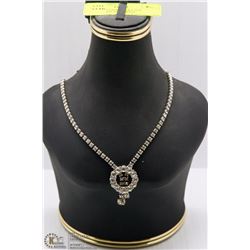 18" RHINESTONE NECKLACE DISPLAY NOT INCLUDED