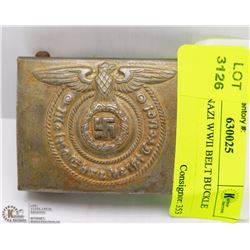 GERMAN NAZI WWII BELT BUCKLE