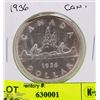 Image 1 : 1936 CANADIAN SILVER DOLLAR