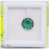 Image 1 : #135 NATURAL GREEN AMETHYST GEMSTONE 1.5CT