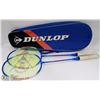 Image 1 : SET OF 2 DUNLOP PLAY SMASH ST BADMINTON RACKETS