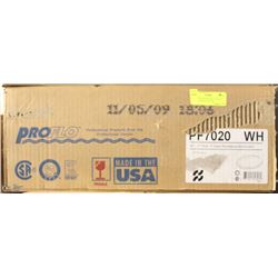 PROFLO PF7020 WH 20X17 OVAL 4" CENTER PORCELAIN ON