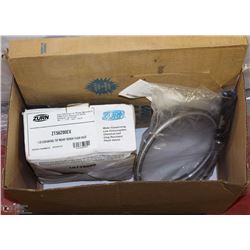 OLSONITE OPEN FRONT WITH COVER TOILET SEAT W/