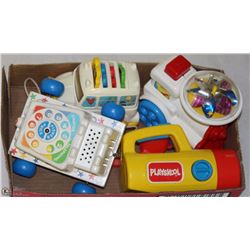 FLAT OF FISHER PRICE TOYS