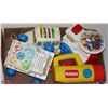 Image 1 : FLAT OF FISHER PRICE TOYS