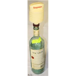 VINTAGE SEAGRAM TEXAS MICKEY W/ SEAGRAM PUMP