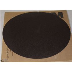 BOX OF GRADE P80 20 INCH SANDING DISCS