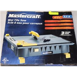 NEW MASTERCRAFT 4-1/2" TILE SAW