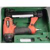Image 1 : 18 GAUGE HUSKY CROWNSTAPLER & BRAD NAILER 1"