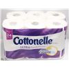Image 1 : 12 DOUBLE ROLLS COTTONELLE ULTRA TOILET PAPER ROLLS