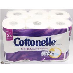 12 DOUBLE ROLLS COTTONELLE ULTRA TOILET PAPER ROLLS