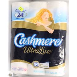 12 DOUBLE ROLLS CASHMERE ULTRALUX TOILET PAPER