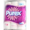 Image 1 : 12 DOUBLE ROLLS PUREX PURE COMFORT TOILET PAPER