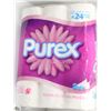 Image 1 : 12 DOUBLE ROLLS PUREX PURE COMFORT TOILET PAPER
