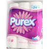 Image 1 : 12 DOUBLE ROLLS PUREX PURE COMFORT TOILET PAPER
