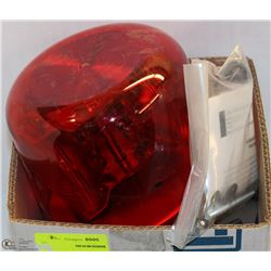 STAR WARNING SYSTEM 12VDC RED BEACON LIGHT