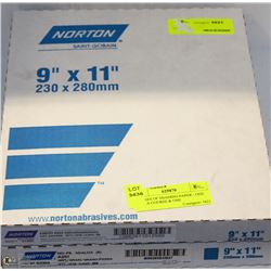 2 BOXES OF SANDING PAPER - ONE EXTRA COURSE & ONE