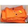 Image 1 : LOT OF 5 RAN PRO ORANGE BIBS