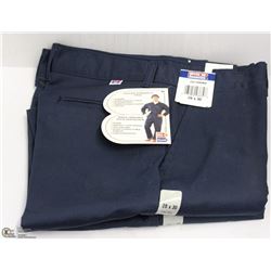 2 PAIRS OF BIG BILL 30X32 NAVY WORK PANTS