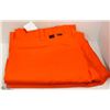 Image 1 : 2 PAIRS OF BIG BILL ORANGE HI VIS PANTS 46X34