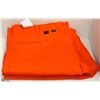 Image 1 : 2 PAIRS OF BIG BILL ORANGE HI VIS PANTS 46X32