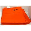 Image 1 : 2 PAIRS OF BIG BILL ORANGE HI VIS PANTS 50X30
