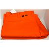 Image 1 : 2 PAIRS OF BIG BILL ORANGE HI VIS PANTS 50X34