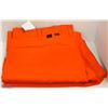 Image 1 : 2 PAIRS OF BIG BILL ORANGE HI VIS PANTS 52X28