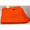 Image 1 : 2 PAIRS OF BIG BILL ORANGE HI VIS PANTS 54X28